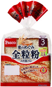 【Pasco】麦のめぐみ　全粒粉入り食パン　3枚入.jpg