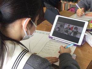 光英VERITAS中学校で令和3年度「Mobile Catch Your Dream」をオンラインで実施 -- ジュニア・アチーブメント日本による、生徒が自身の将来について考えるプログラム