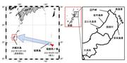【図1】福徳岡ノ場と沖縄本島の位置関係（左）と国頭村の調査地（右）.jpg