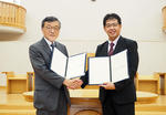神田女学園中学校高等学校と聖学院大学が、高大連携に関する協定を締結しました