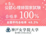 神戸女学院大学大学院 公認心理師試験の合格率100％を3年連続で達成 -- 人間科学研究科臨床心理学分野から受験した全員が合格