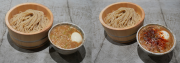 白玉つけ麺（左）、柚七味つけ麺（右）.png