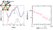 図1 β'-EtMe3Sb[Pd(dmit)2]2のESR線幅およびµSR緩和率の振る舞い.png