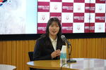 フリースタイルスキー・モーグルの藤木日菜さん（武庫川女子大学大学院）が、初出場となった今シーズンのワールドカップ、世界選手権での戦いぶりを報告しました。 