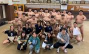 令和6年（2024年）11月、体育会相撲部と留学生.jpg