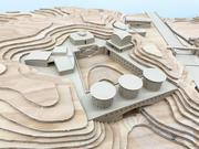 5_生きるキャンパス展_磯崎新　宇津貫キャンパス概念模型　 2025年（室内建築専攻領域制作）.JPG