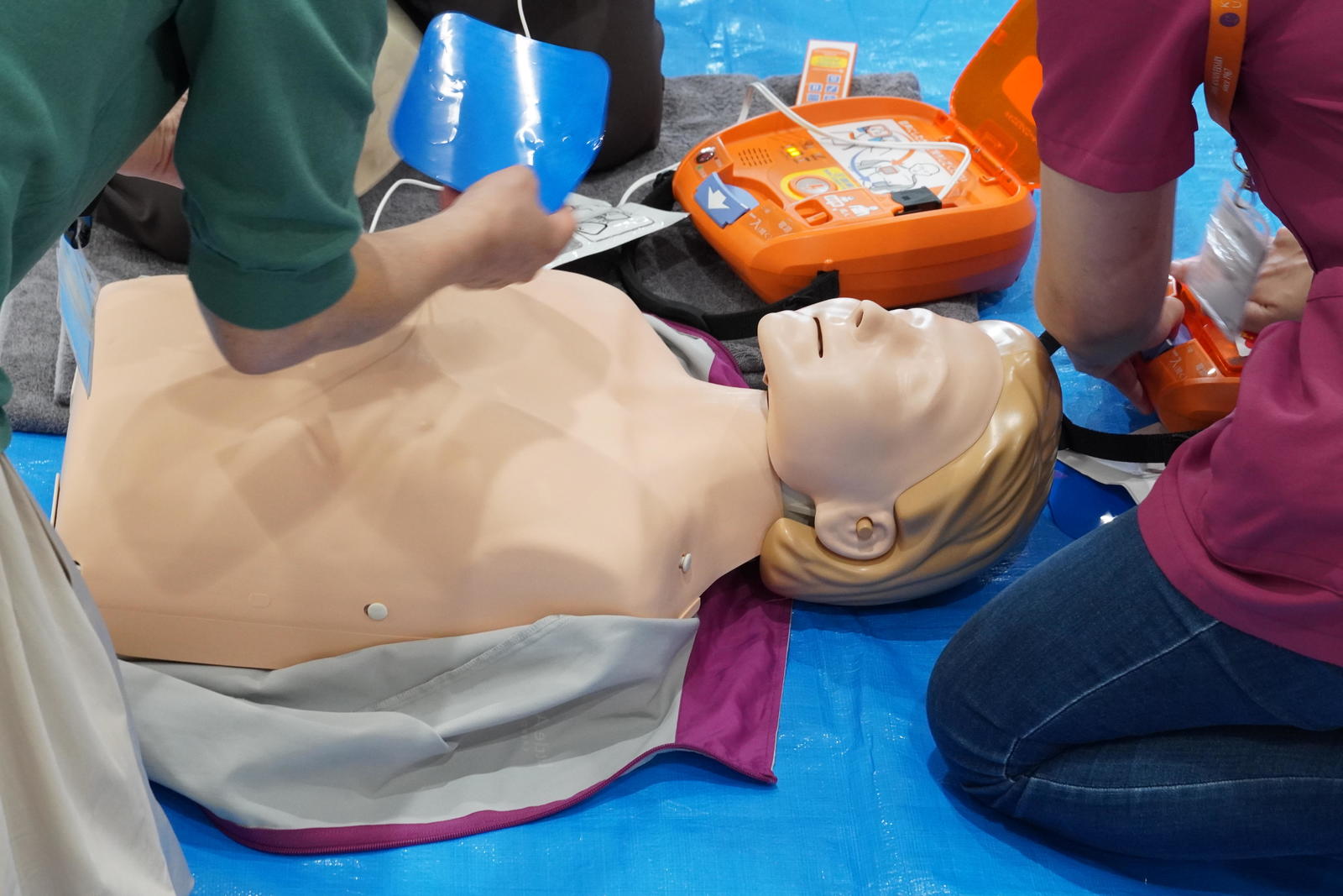 京都橘大学】勇気を持って行動に移すために ― BLS（心肺停止または呼吸