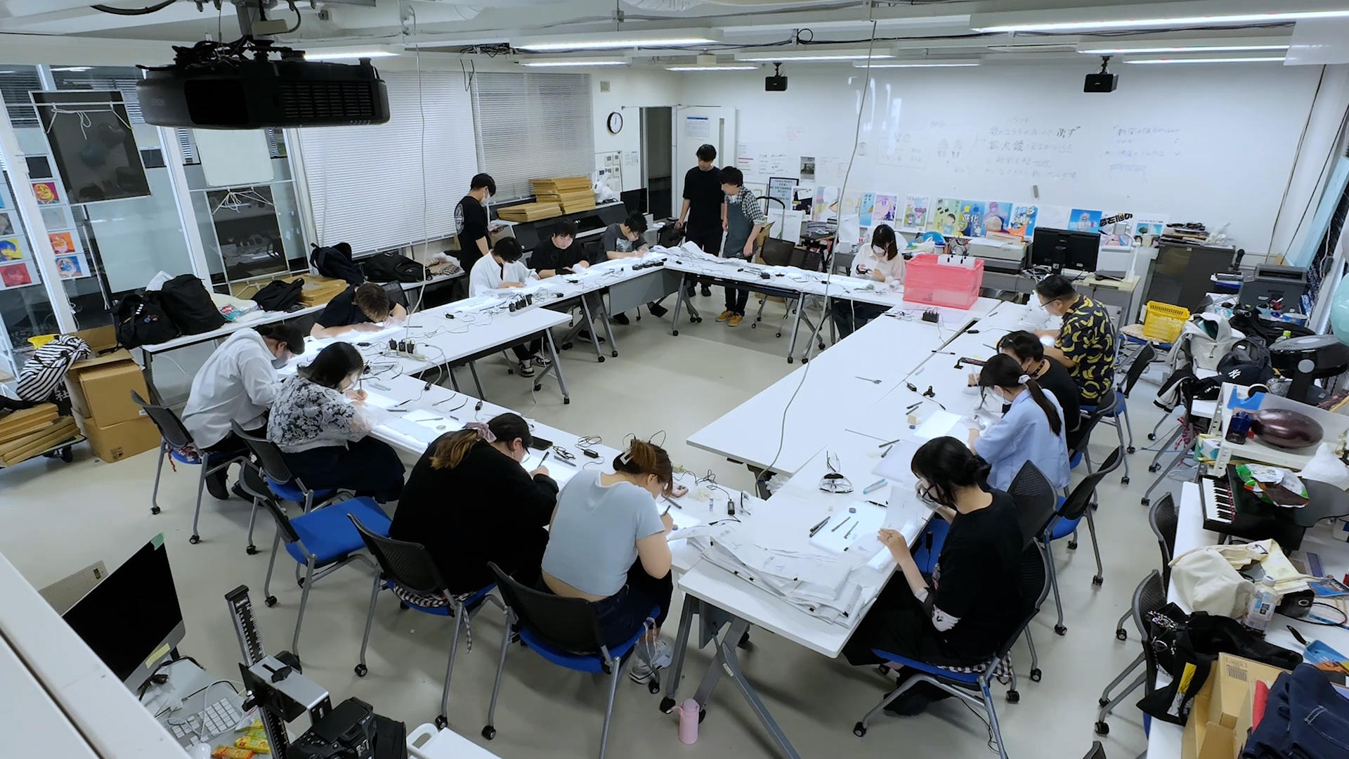 東京工芸大学アニメーション学科の学生がTOTOトイレ川柳20回記念アニメーションの制作に参加