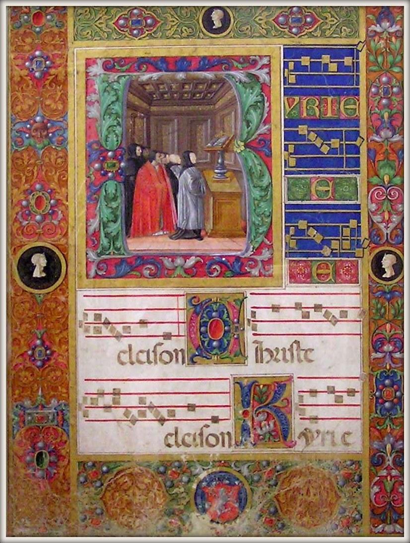 聖徳大学が12月21日まで収蔵名品展「中世ヨーロッパの彩飾楽譜」を開催中 -- 11世紀から16世紀にかけて制作された手書きの彩飾楽譜を無料で一般公開