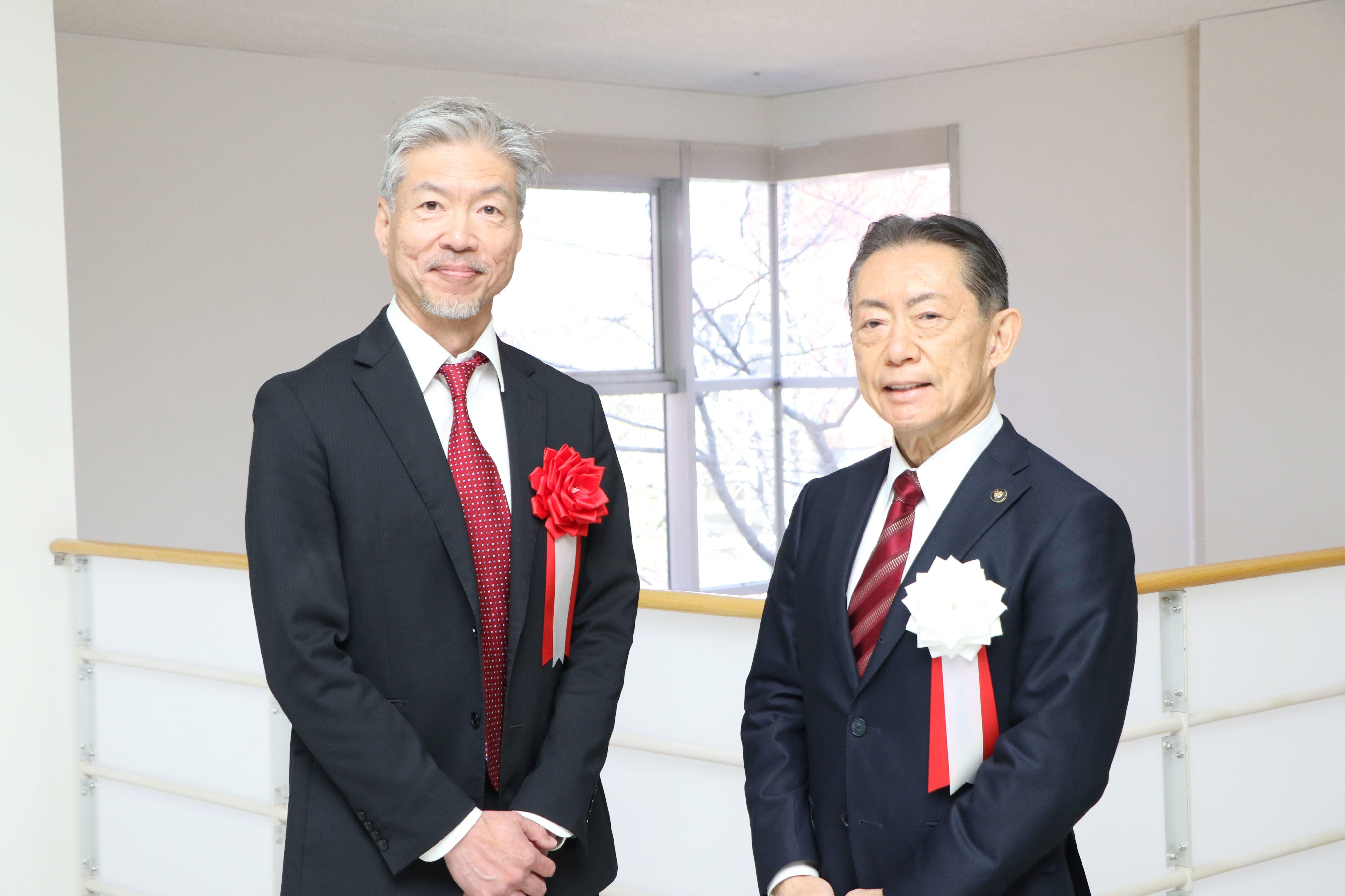 旧流山キャンパス跡地に流山市立南流山中学校が移転開校　竣工式に本学理事長 愛知太郎が出席