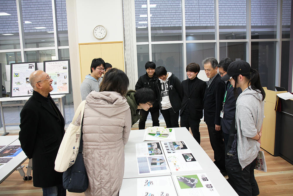 大阪電気通信大学工学部建築学科の学生が「なにわ建築フェスタ2019」に参加しました