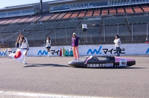 大阪産業大学「新エネルギービークルプロジェクト」が「Ene-1GP MOTEGI2016 KV-40チャレンジ」でクラス優勝と総合2位を獲得