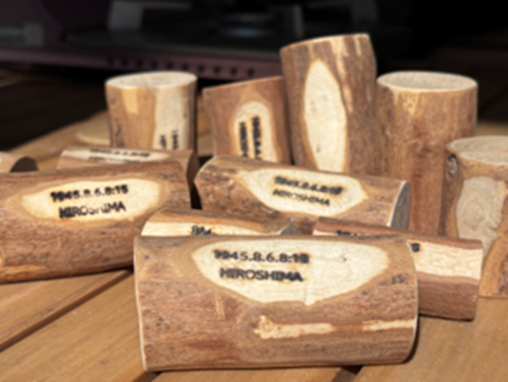 被爆樹木剪定枝を活用した平和継承プロジェクト　12月13日、学生のアイデア生かし広島本通商店街に交流の場--広島国際大学