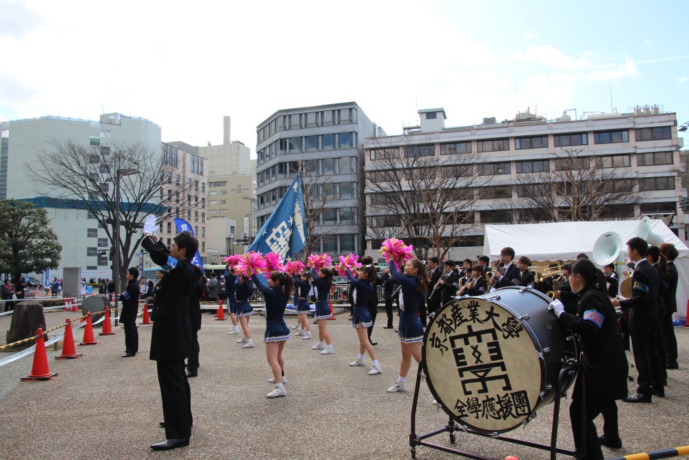 京都産業大学が「京都マラソン2017」で「がんばる人」と「応援する人」をむすぶ