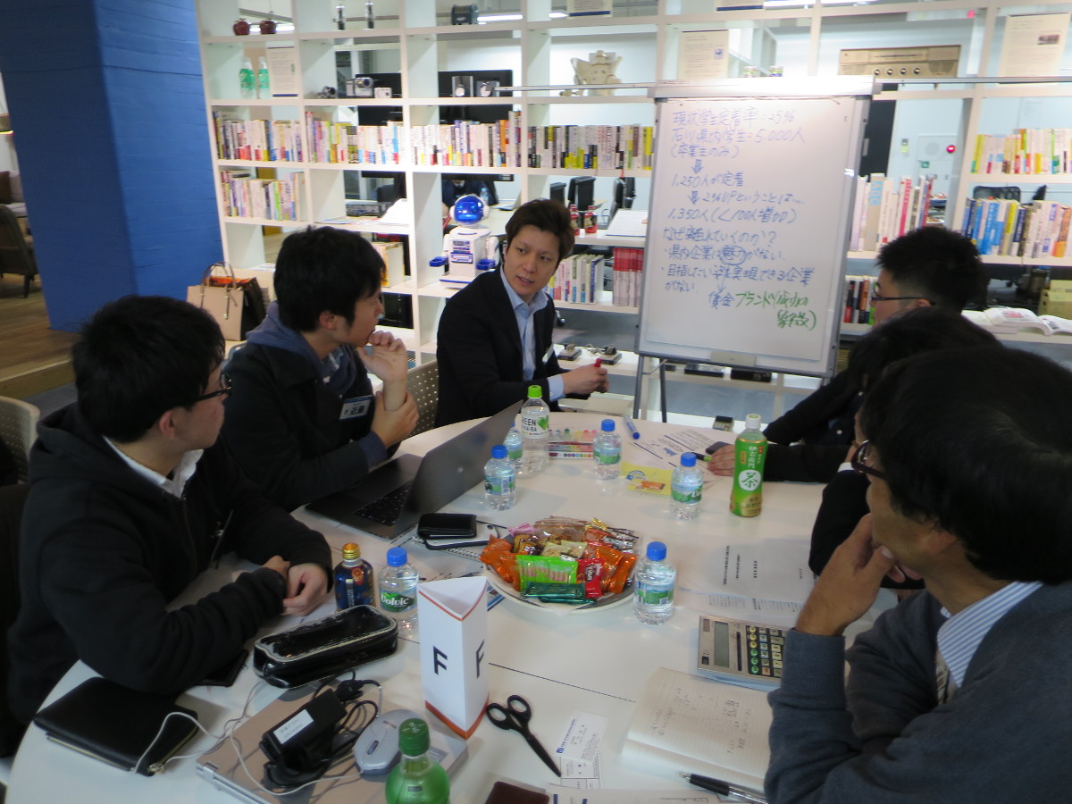 北國銀行×金沢工業大学　連携事業 -- リーダーシップ力養成プログラム「地元企業の新しい価値づくり」成果報告会を開催