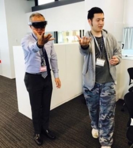 話題のHoloLensで未来のビジネスを考える　Mixed Reality（複合現実）を使った課題解決を学生が提案 -- 近畿大学