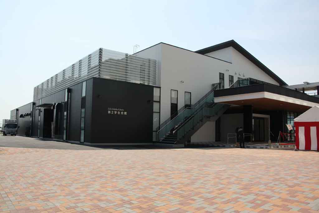 岐阜聖徳学園大学羽島キャンパスに第2学生会館が完成