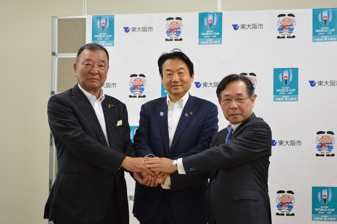 東大阪市都市ブランド形成推進事業スタートアップ会見 -- 近畿大学