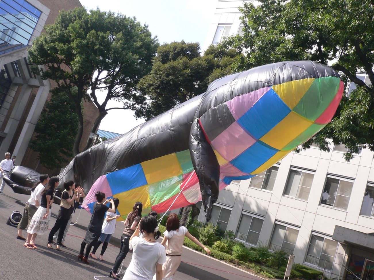 千葉県長南町と東京家政大学学生による「長南町バルーンアートプロジェクト」が起動