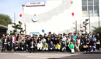 日本工業大学の学生と地域住民によるボランティア清掃を実施