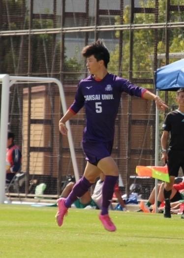 ◆関西大学体育会サッカー部 吉村 瑠晟さんがジュビロ磐田に入団内定◆～速さと力強さを兼ね備えた攻撃的サイドバック～