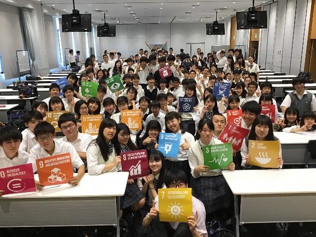 ◆関西大学高等部SDGsフォーラムを開催◆～SDGsをテーマに、高校生140人がグローバル企業・団体とディスカッション～