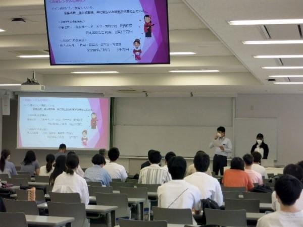 京都産業大学×エイトレント株式会社　企業が抱える課題の解決プランを学生と社員が協働し提案！