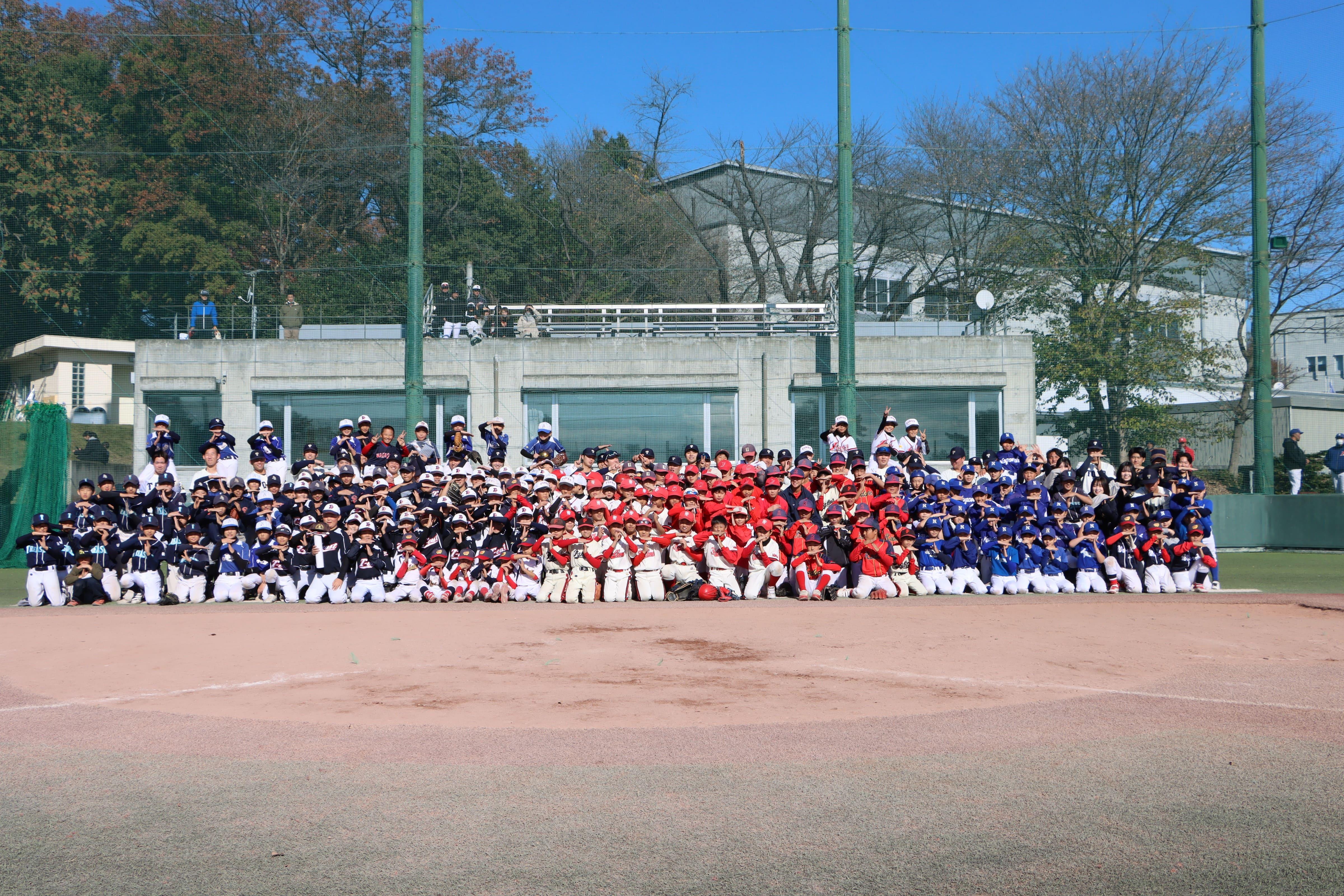 プロ野球ドラフト指名選手も参加!埼玉県川越・鶴ヶ島の小学生を対象とした野球教室『第3回ベースボールクリニック in 川越』を開催しました