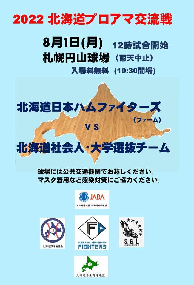 北翔大学硬式野球部の竹内快維外野手が2022北海道プロアマ交流戦の選抜選手に選出