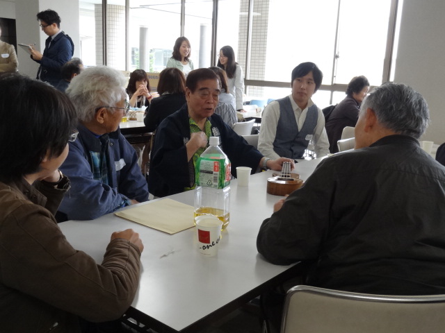 筑波学院大学にて、原発により避難している浪江町民の集いを開催
