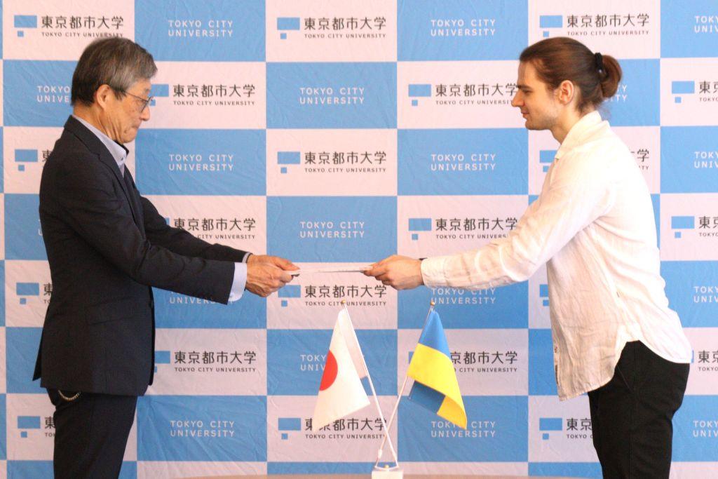 【東京都市大学】ウクライナからの留学生が念願の来日 ― インフラ整備を研究し母国の復興に寄与することを目指す