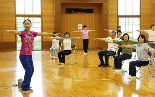 日本工業大学が「みやしろキラキラ体操」の制作に関わる