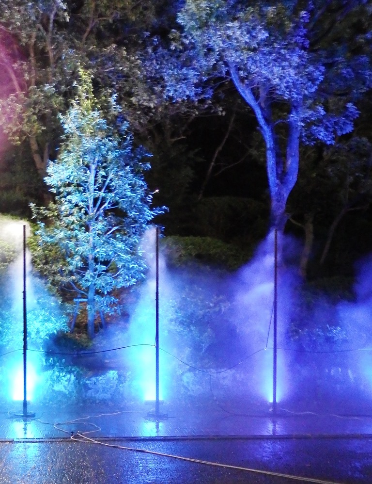 玉川学園が12月1日～25日に「2014クリスマスイルミネーション　光の Misty Ring ―Projects of Media Design 2014－」を開催