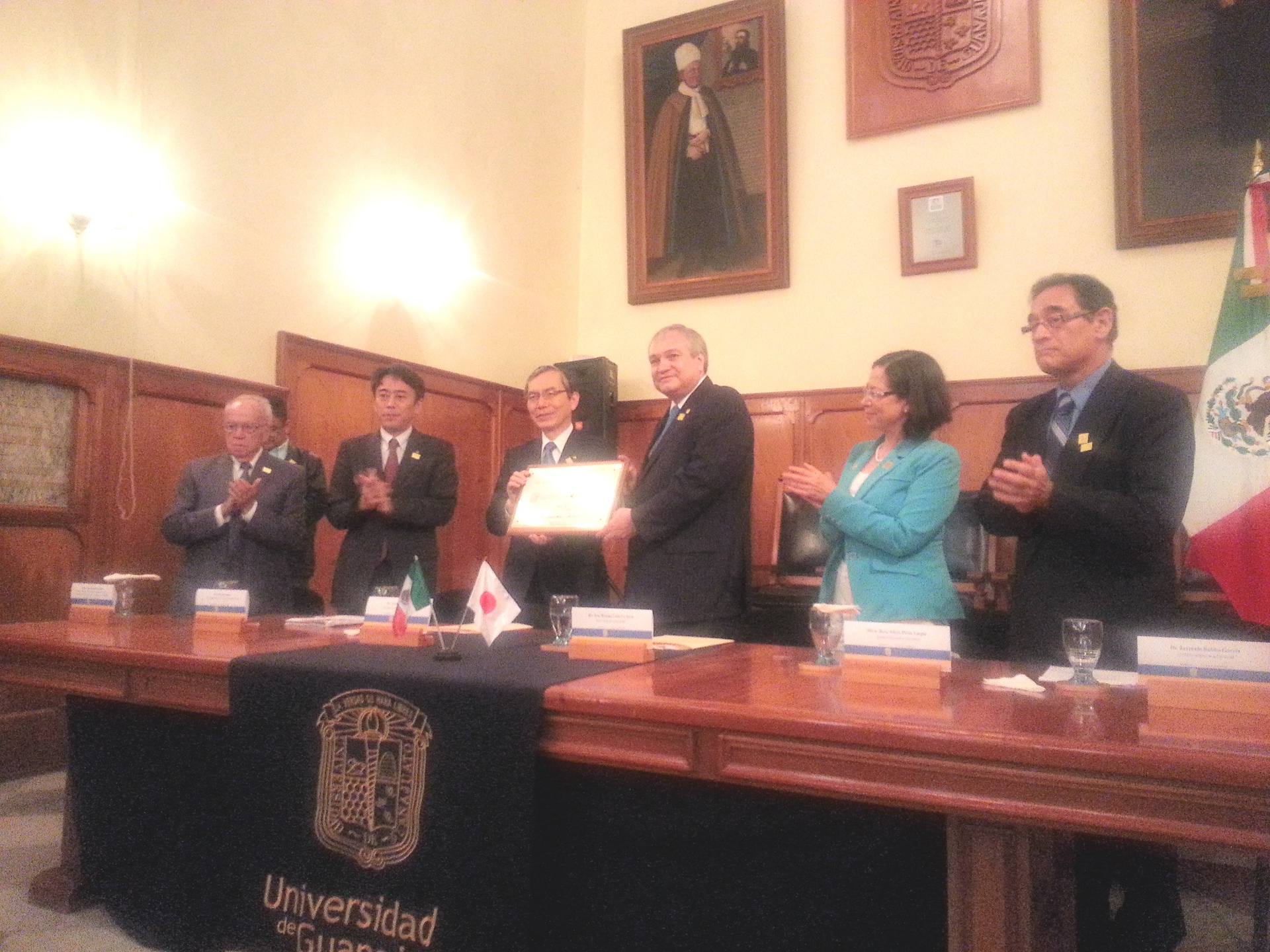 メキシコ・グアナファト大学で創価大学との交流協定25周年記念式典を開催