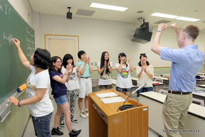 札幌大学が7月25、26日に「高校生English Camp（High School English Camp）」を実施