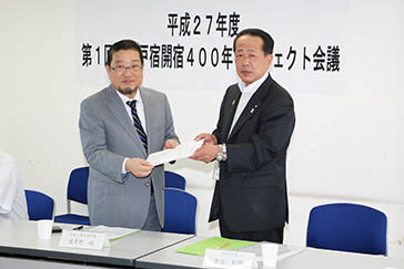日本工業大学の波多野純学長が「杉戸宿開宿400年プロジェクト」のリーダーに就任