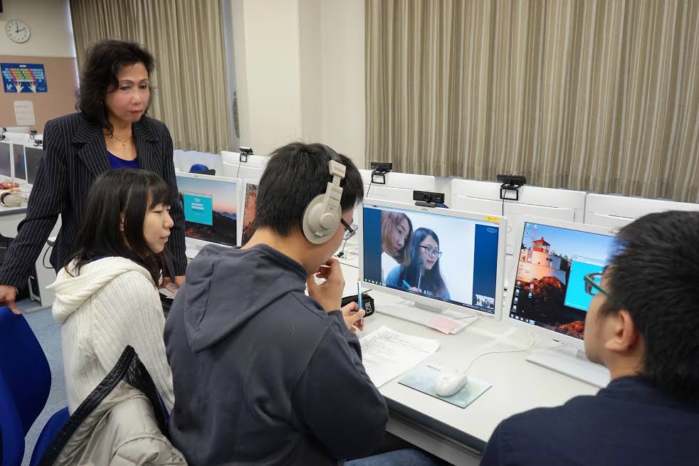 筑波学院大学が中国と台湾の大学と遠隔授業テストを開始