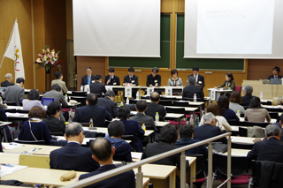 日本オリンピック・アカデミー主催のJOAセッションが武蔵野大学有明キャンパスで開催