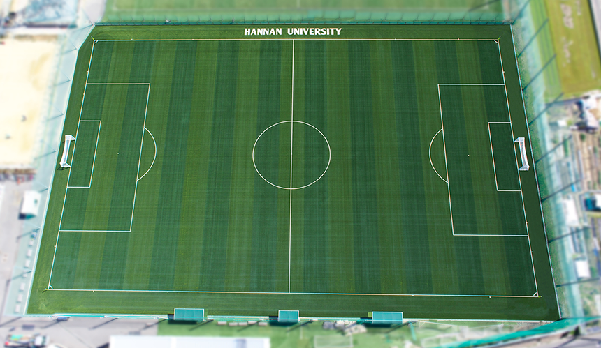 阪南大学高見の里グラウンド -- 世界最高品質の人工芝サッカー場が完成