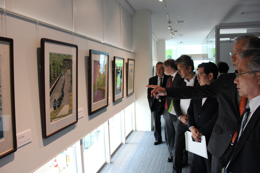 静岡産業大学が「浦田周社（うらた かねたか）木版画美術館」を開設 