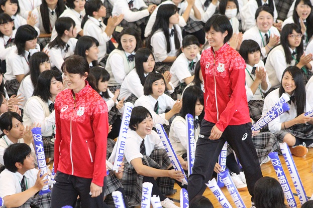 「夢と感動をありがとう！」 -- 大阪国際大和田中学校と大阪国際滝井高等学校で、リオオリンピック選手報告会を開催
