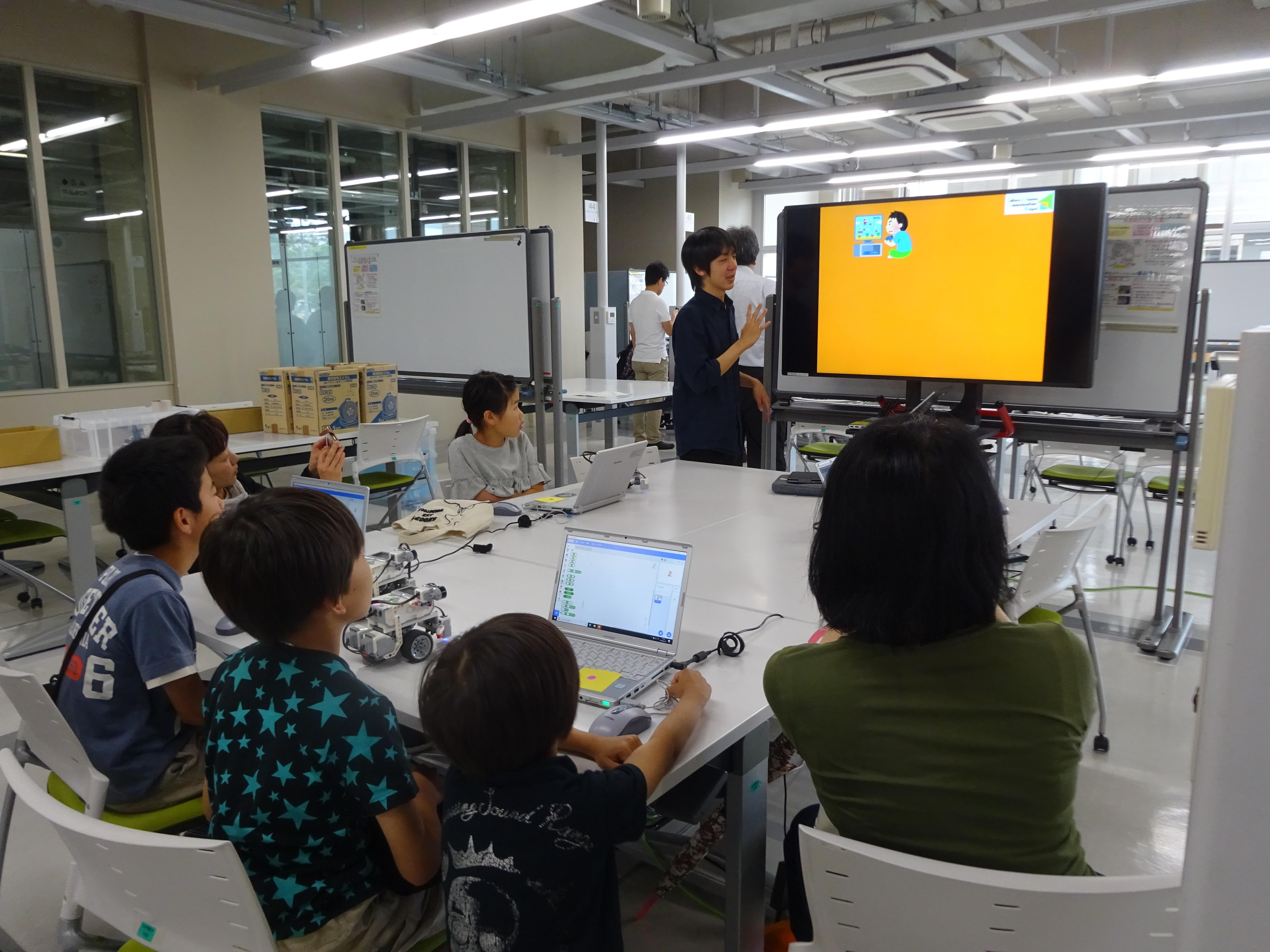 国際高専・金沢工大「小学生のためのプログラミング体験講座」開催