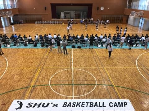 Shu's Basketball Camp 2018の開催 -- 帝京平成大学