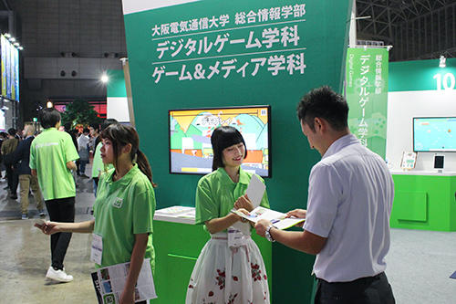 スマホゲームを中心に学内コンペを勝ち抜いた選りすぐりの作品を展示 -- 大阪電気通信大学 デジタルゲーム学科などの学生が「東京ゲームショウ2019」に出展