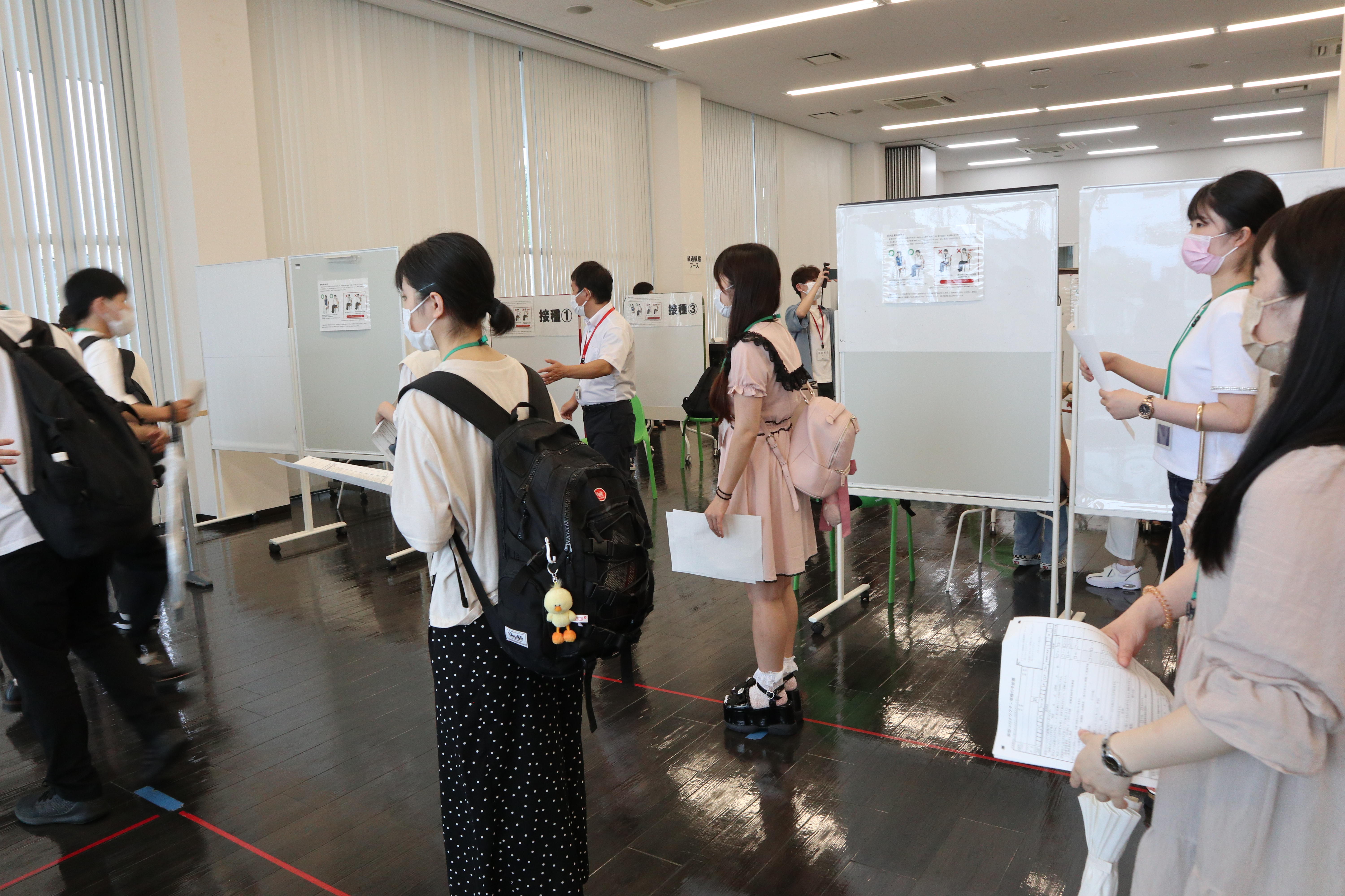 【学校法人藍野大学】大阪茨木市内初の新型コロナワクチン「職域接種」を7月13日より実施