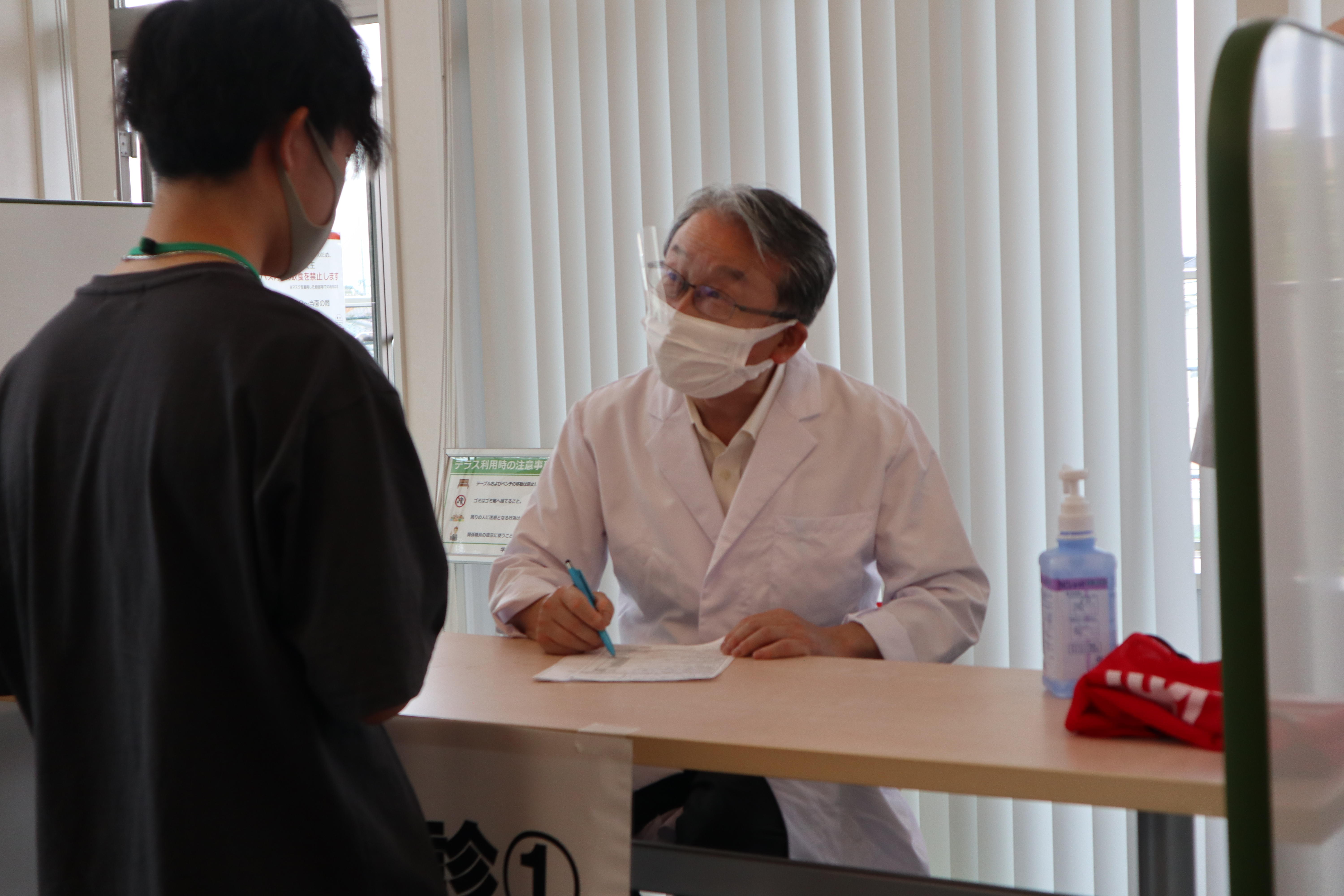 【学校法人藍野大学】びわこ東近江キャンパスの学生・教職員　新型コロナワクチン職域接種を実施（7月16日）
