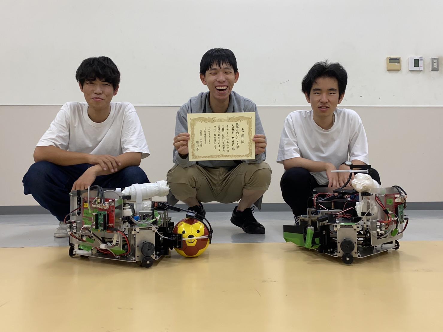 ものつくり大学NHK学生ロボコンプロジェクトが、F3RC（エフキューブロボットコンテスト）で優勝！