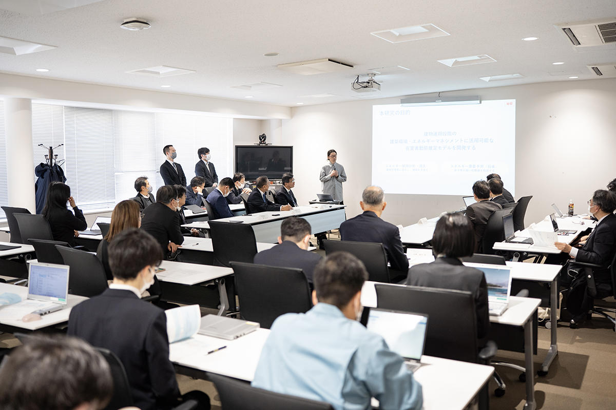 東急建設と東京都市大学が「産学連携共同研究開発事業（テーマ）報告会」を開催