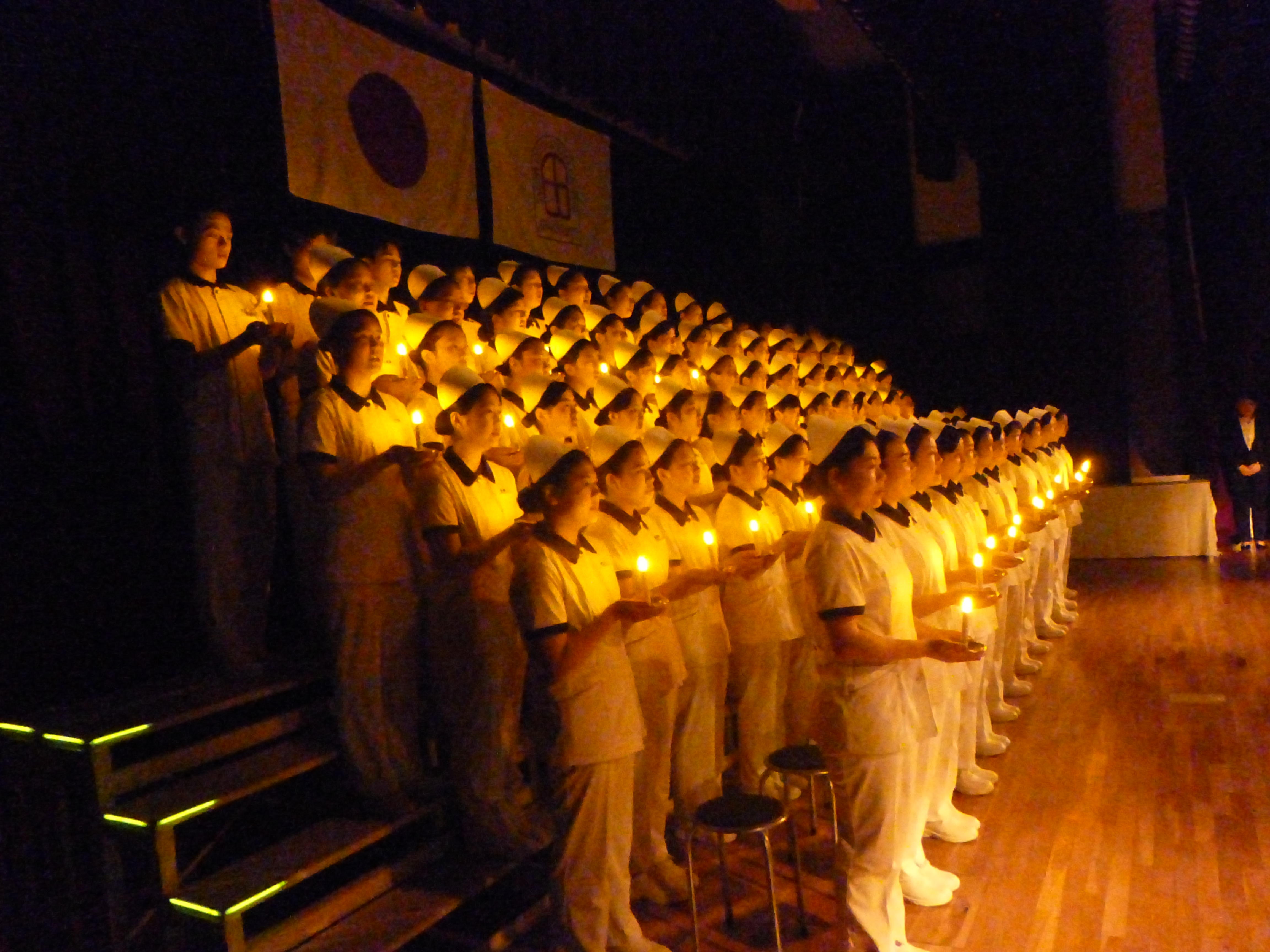 藍野高等学校　衛生看護科が5月19日に戴帽式を実施 -- 実習へ向け、看護の道への自覚を促す