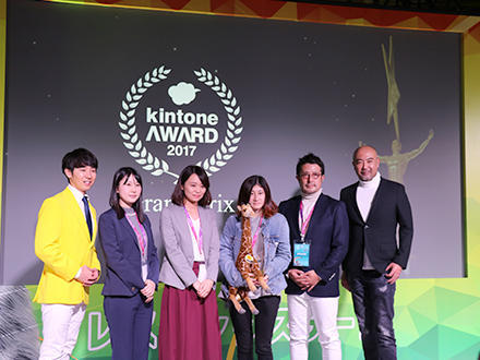 大阪産業大学デザイン工学部の学生が「kintone AWARD 2017」で第2位 — 20個のアプリを開発し、卒業研究や就職活動に活用